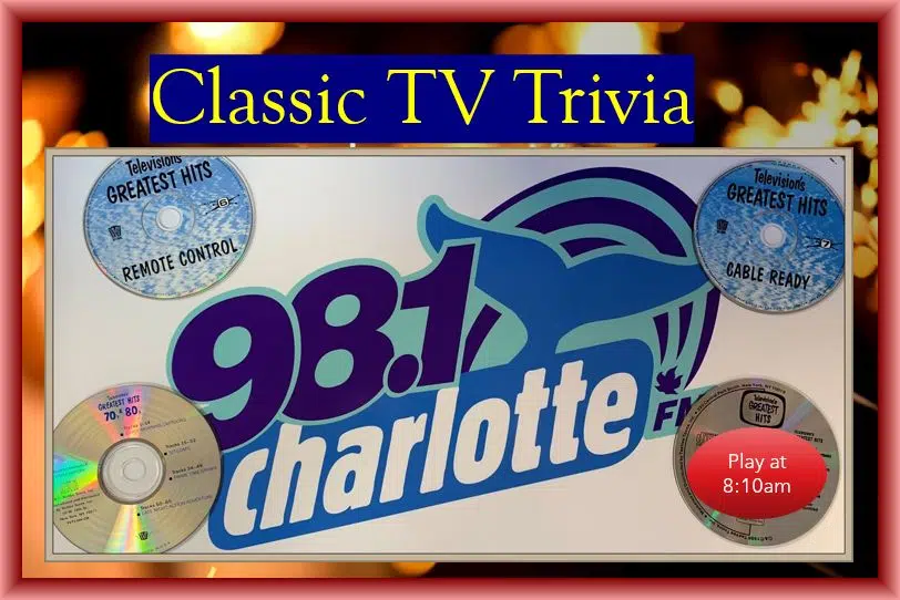 Sandy Bryant plays Classic TV Trivia with Mark 98.1 Charlotte FM