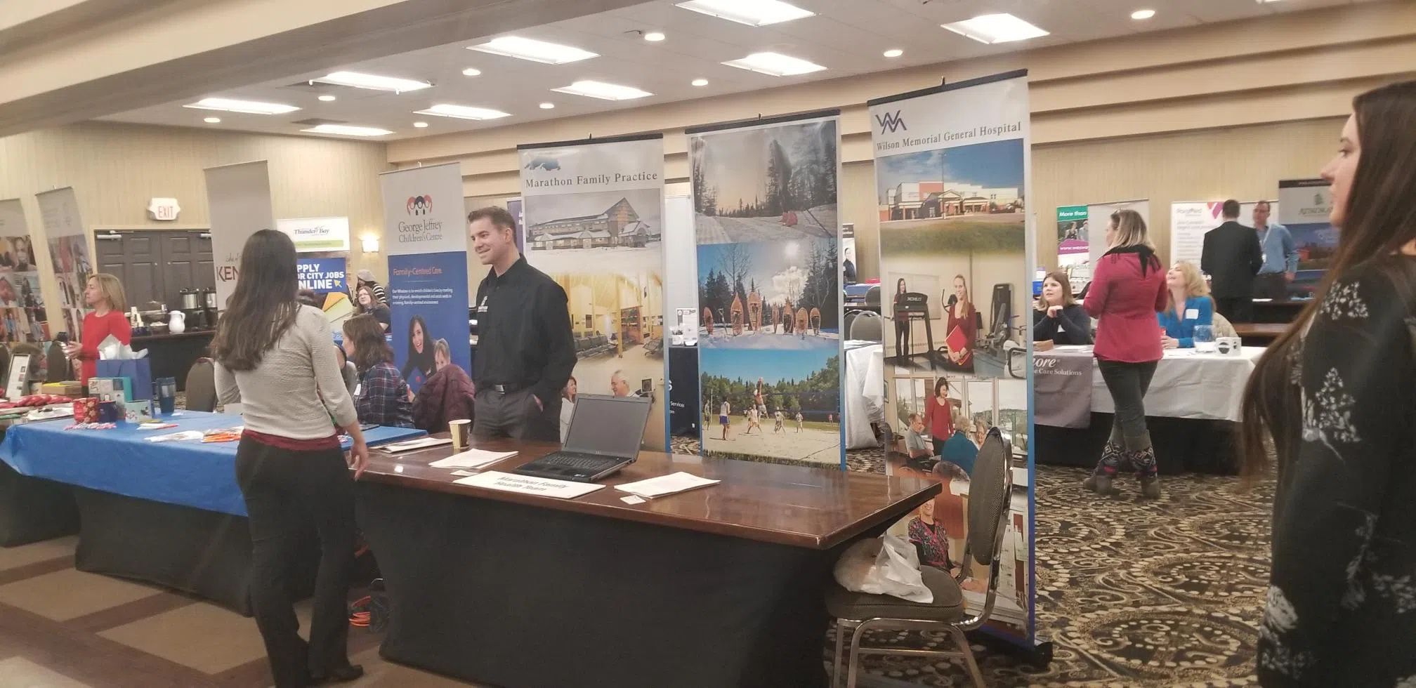 Health Care Students Attend Career Fair Country 105 Thunder Bay's
