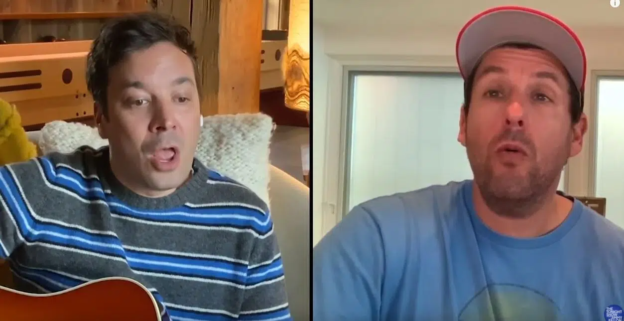 Watch Jimmy Fallon and Adam Sandler Duet Country 105 Thunder Bay's