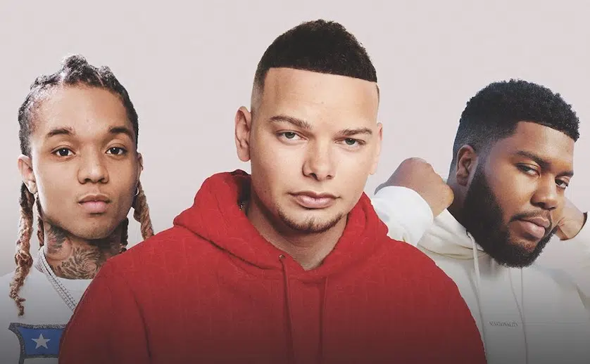 Listen Kane Brown performs Be Like That with Swae Lee and Khalid