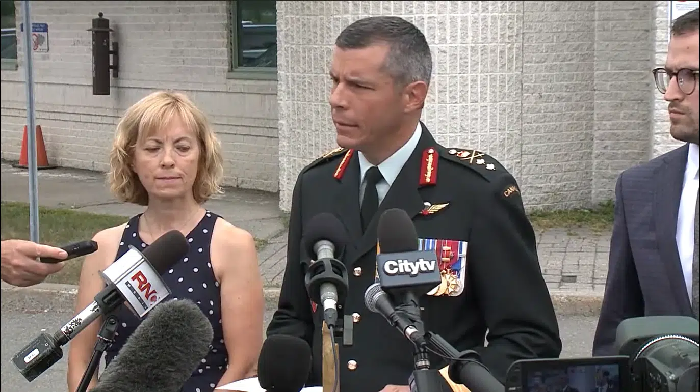 Maj.-Gen. Dany Fortin Denies Sexual Assault Charge