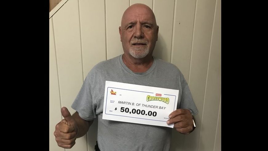 Thunder Bay Man Wins $50K Top Prize - Vimarsana News