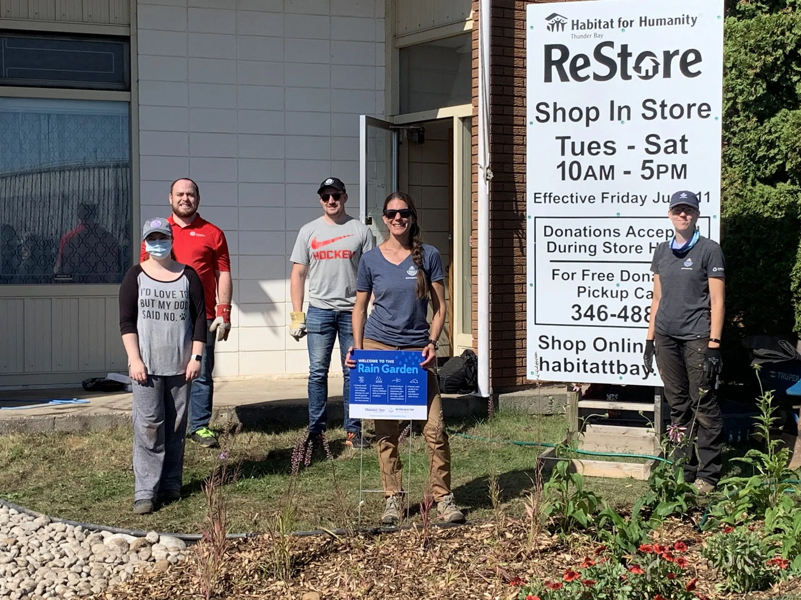 Local Groups Partner To Build Rain Garden