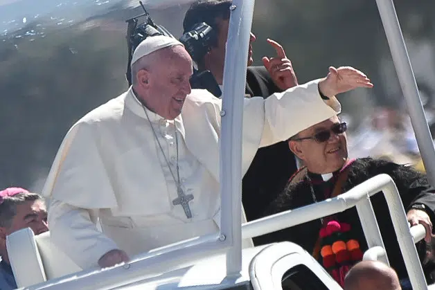 Pope Francis Arrives In Canada