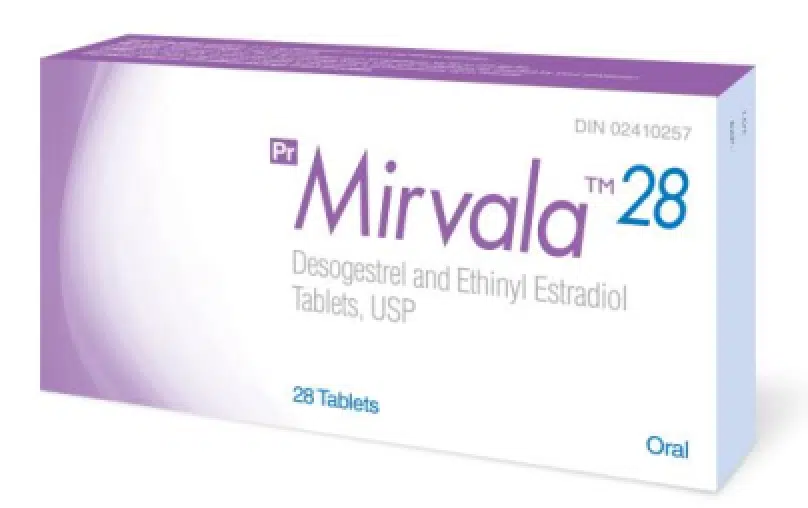 Birth Control Pill Mirvala Recalled