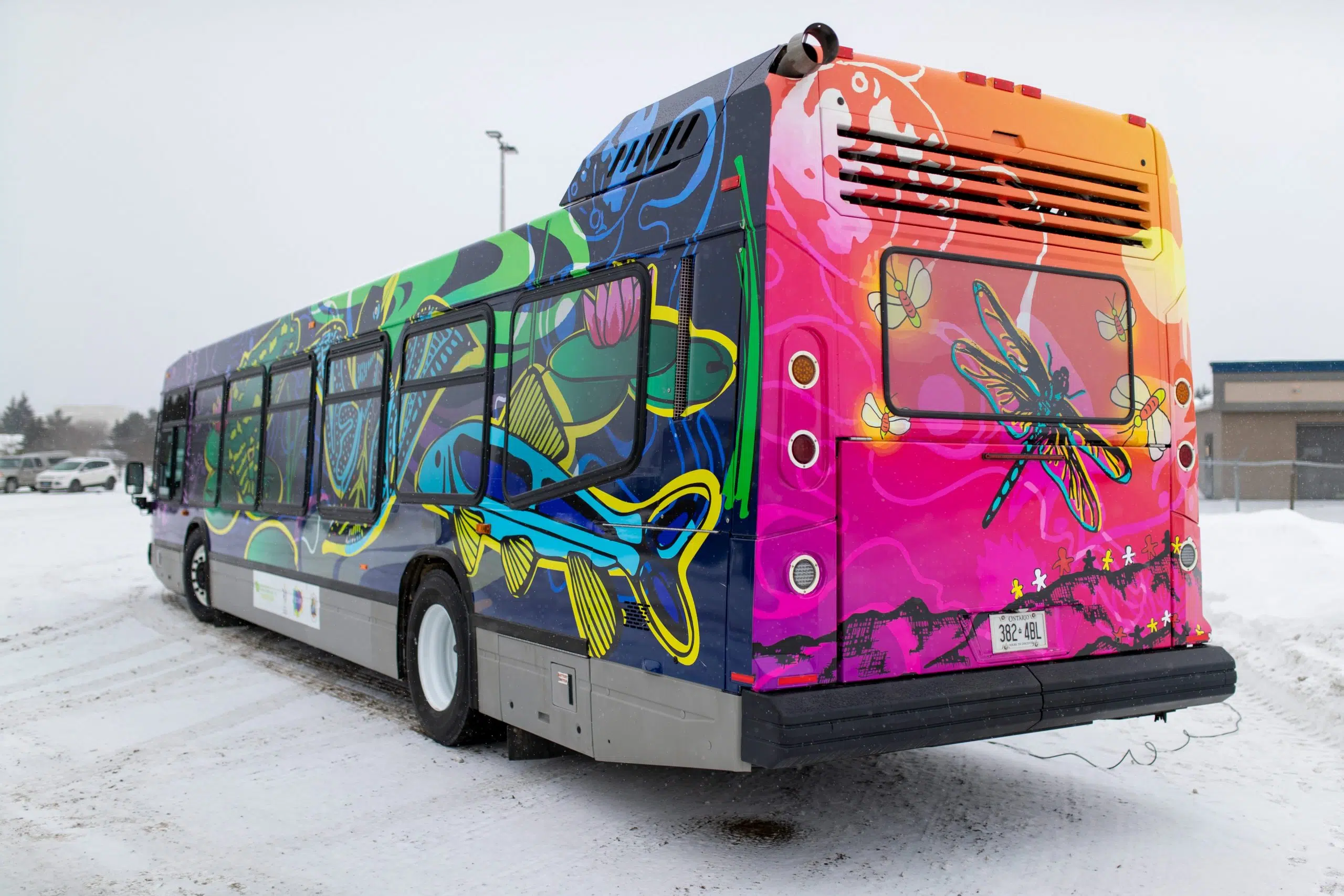 New City Bus Artwork Is Simply Stunning