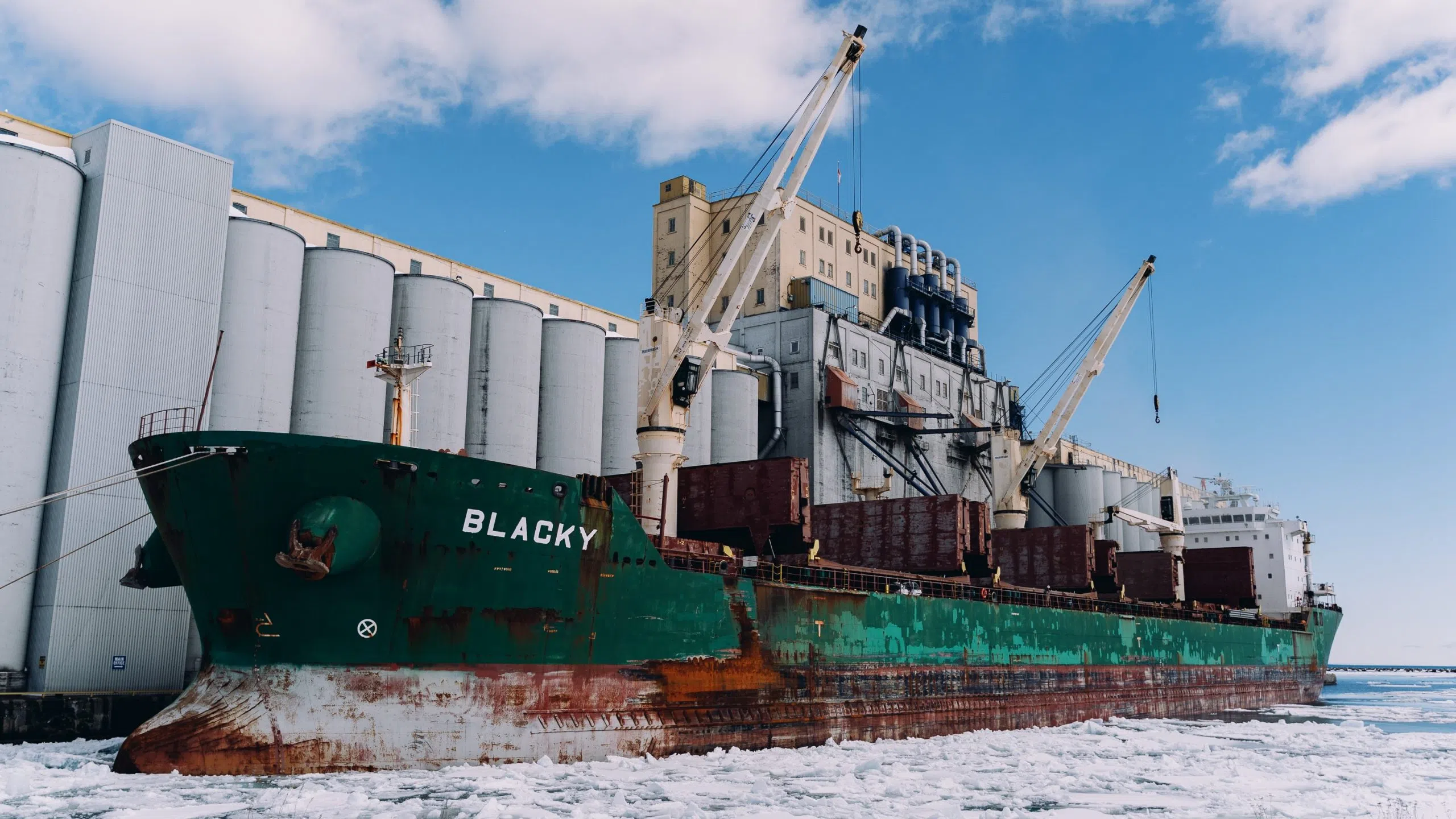 The Arrival Of First Ocean-Going Vessel