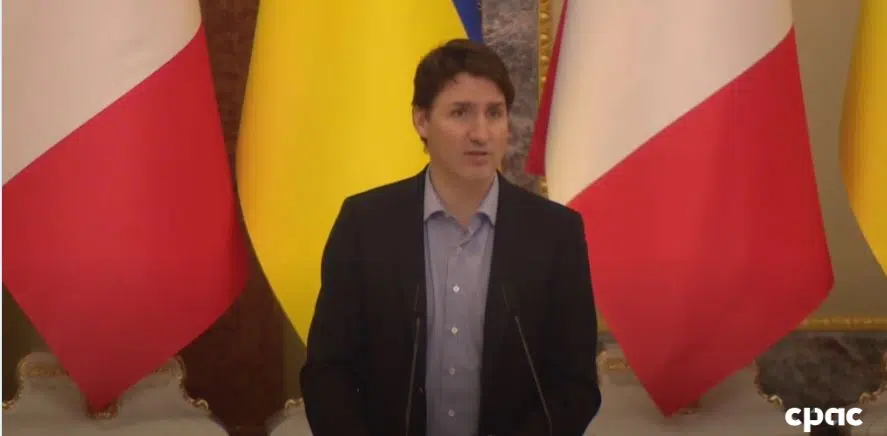 Trudeau Visits Ukraine