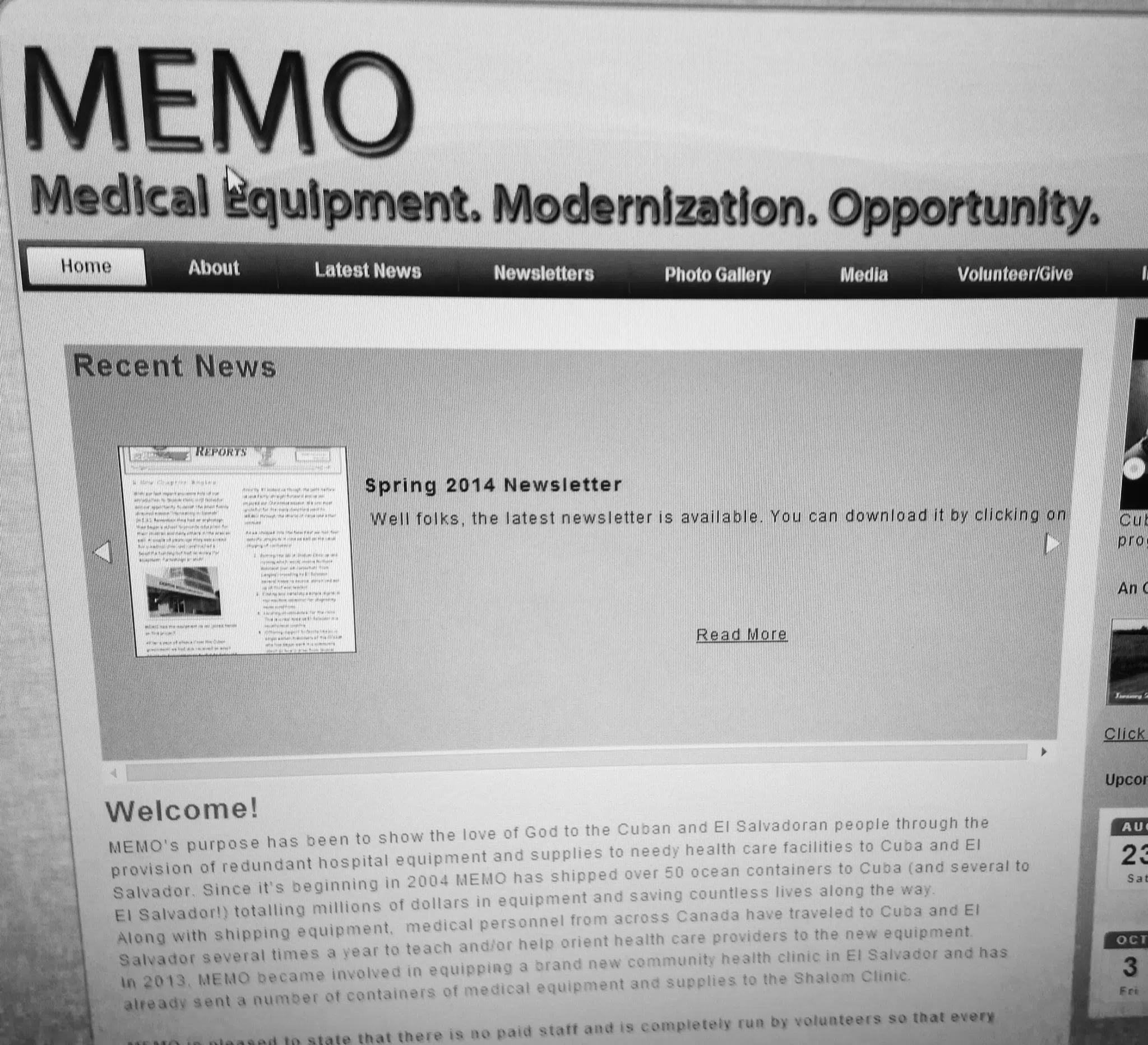 Screening Van Being Shipped To El Salvador 99.9 THE BAY