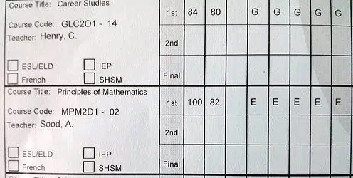 First Nation Student Death Inquest Report Card