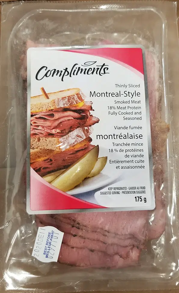 Deli meat recalled