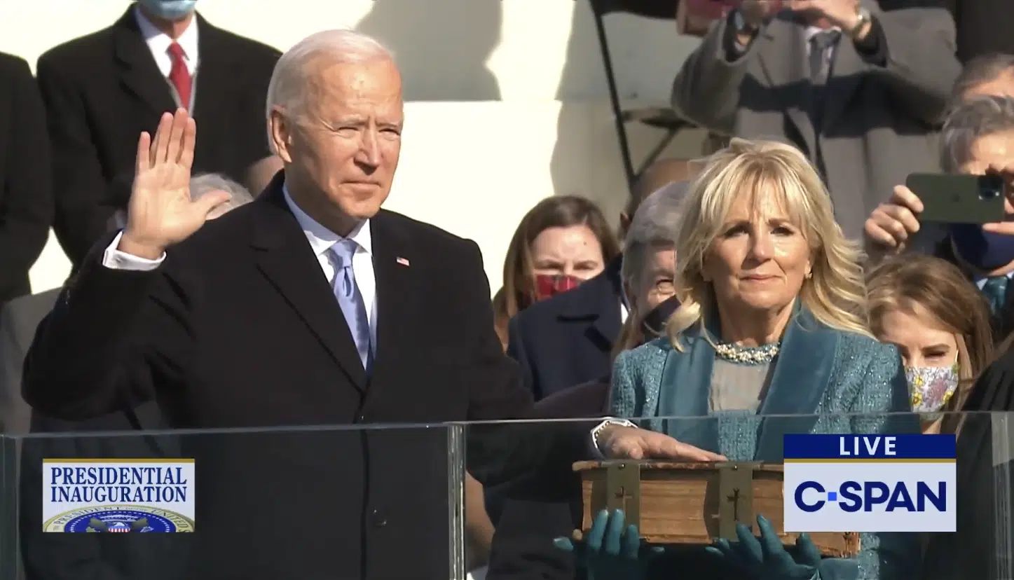 Biden, Harris Officially Sworn In