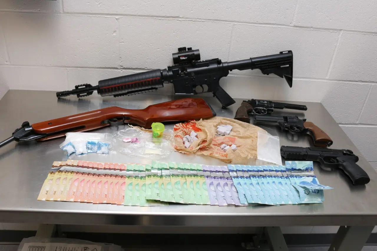 Weapons And $100,000 Worth Of Drugs Seized In Fort Frances