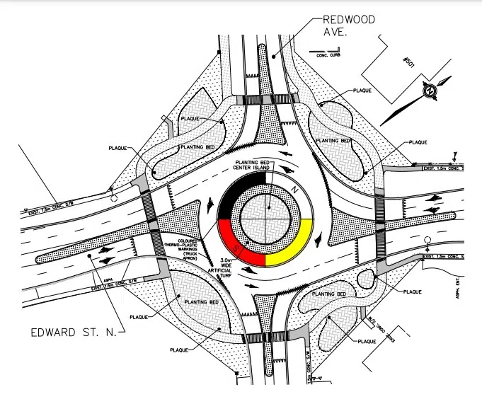 Northwood Roundabout Has A Design