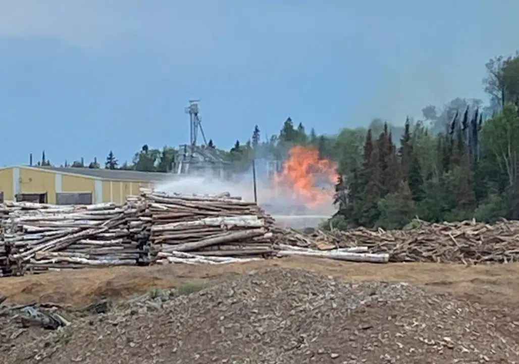 Fire At Atikokan Plant