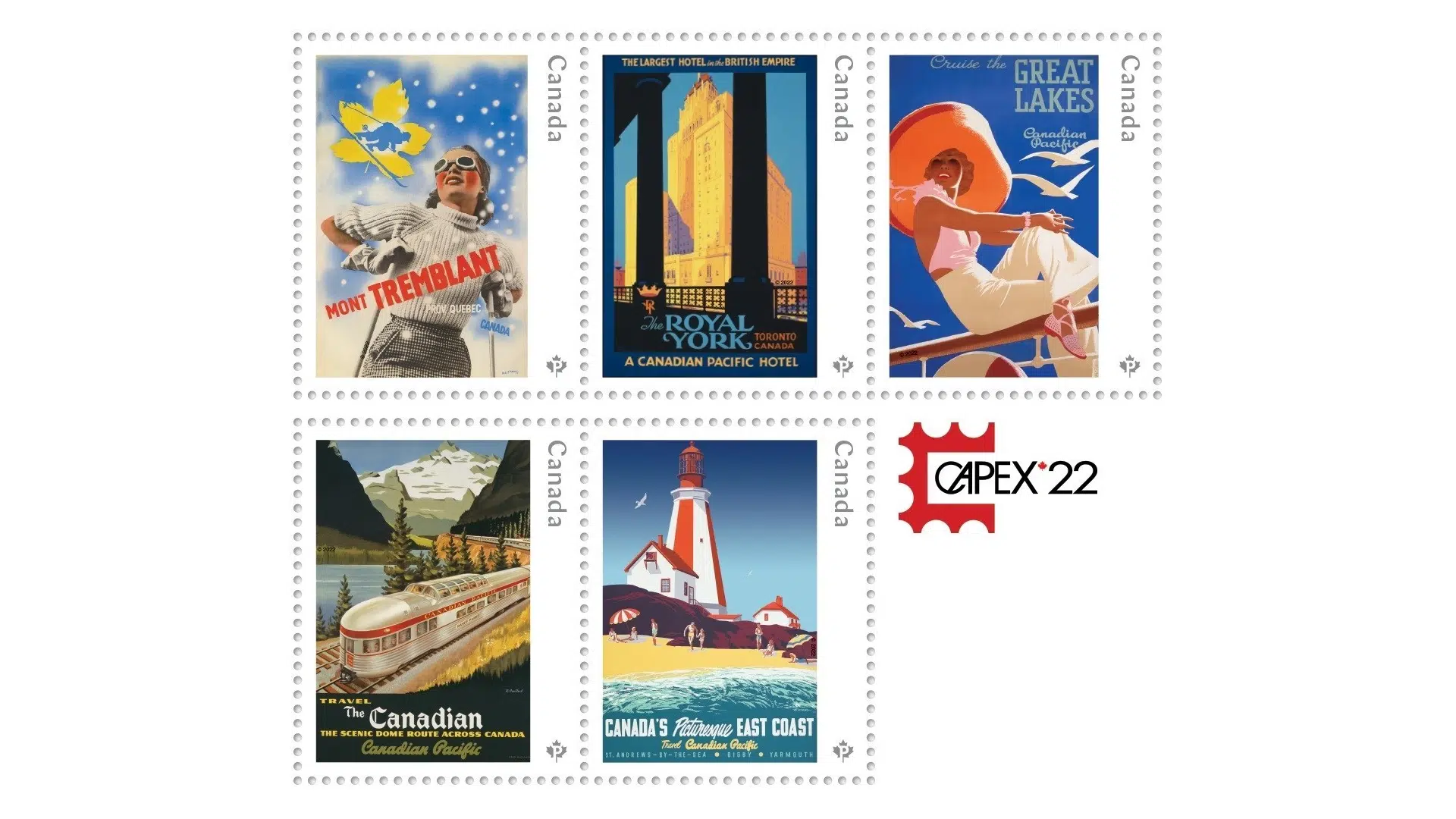 Canada Post Unveils Five New Stamps CKDR