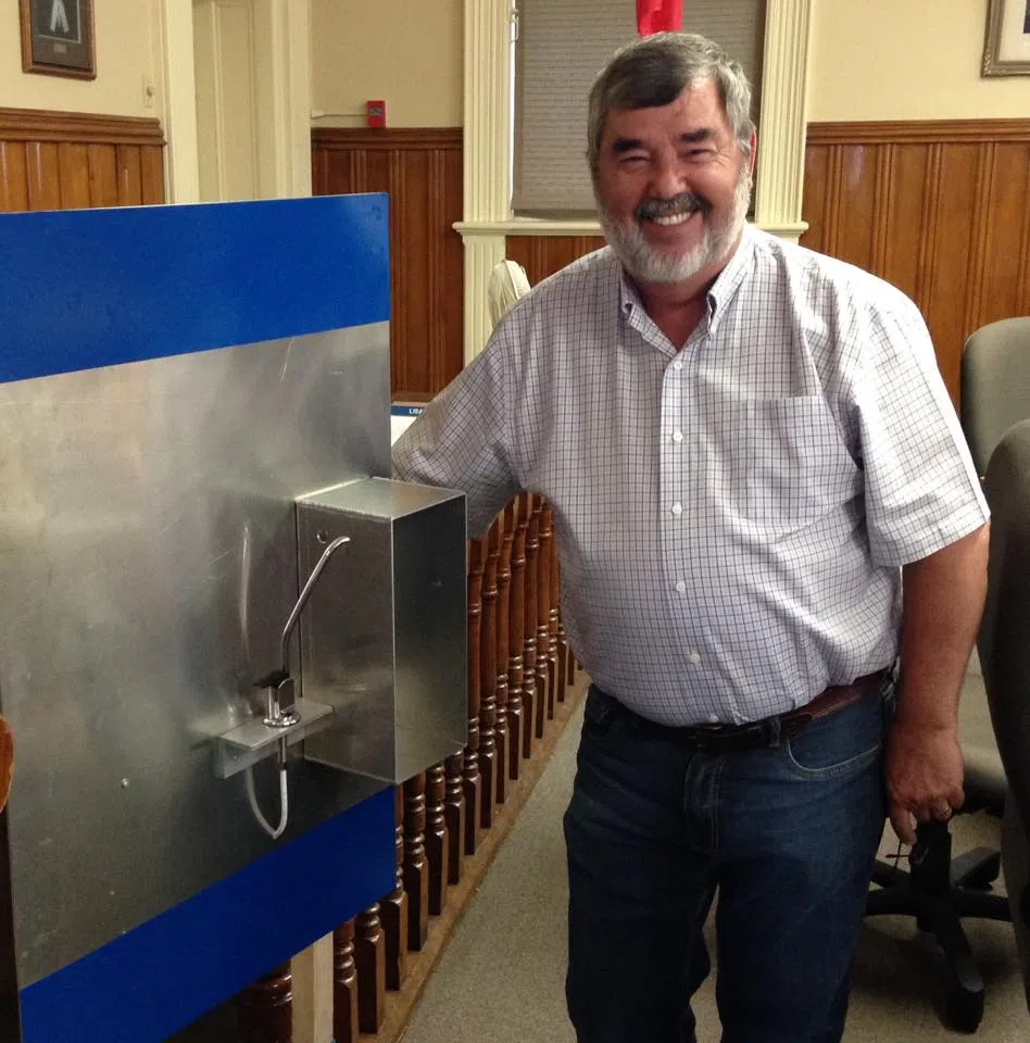 Lunenburg Portable Water Stations Being Set Up For Festival Country