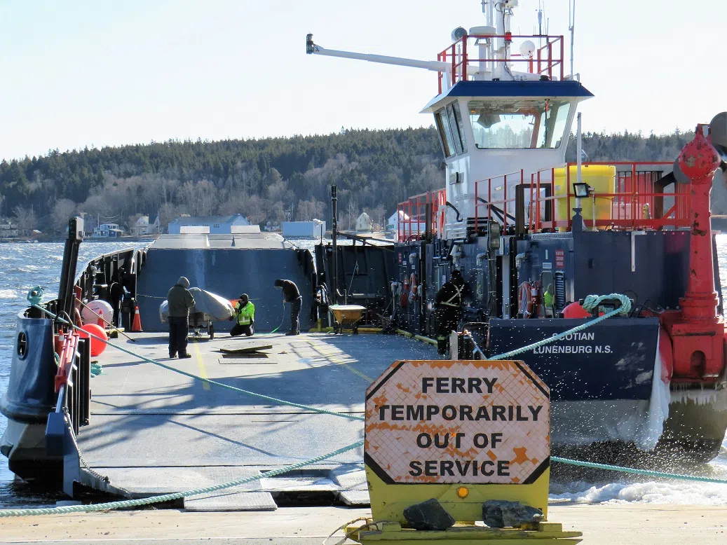 LaHave Ferry Repaired, Waiting To Go Back Into Service Country 100.7