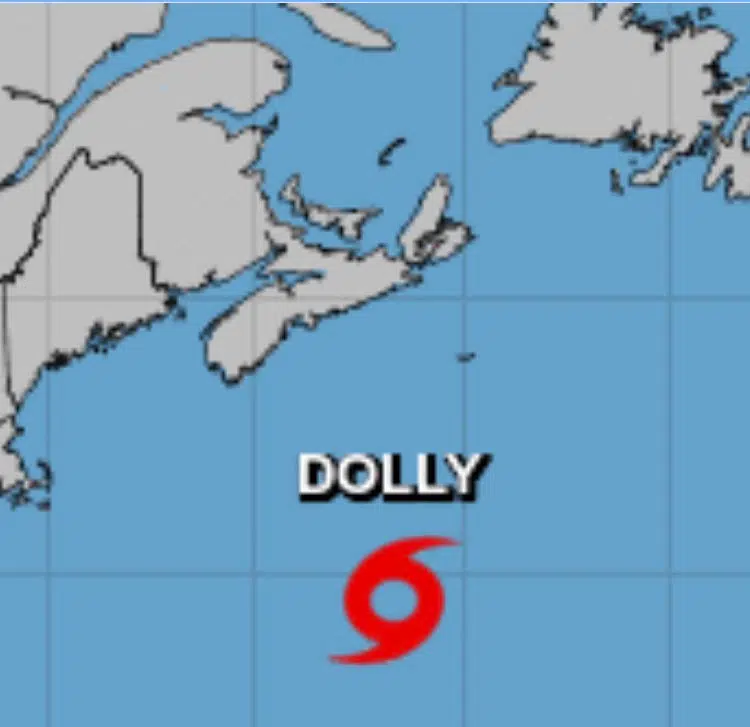 Tropical Storm Dolly Forms Below Nova Scotia Country 100.7