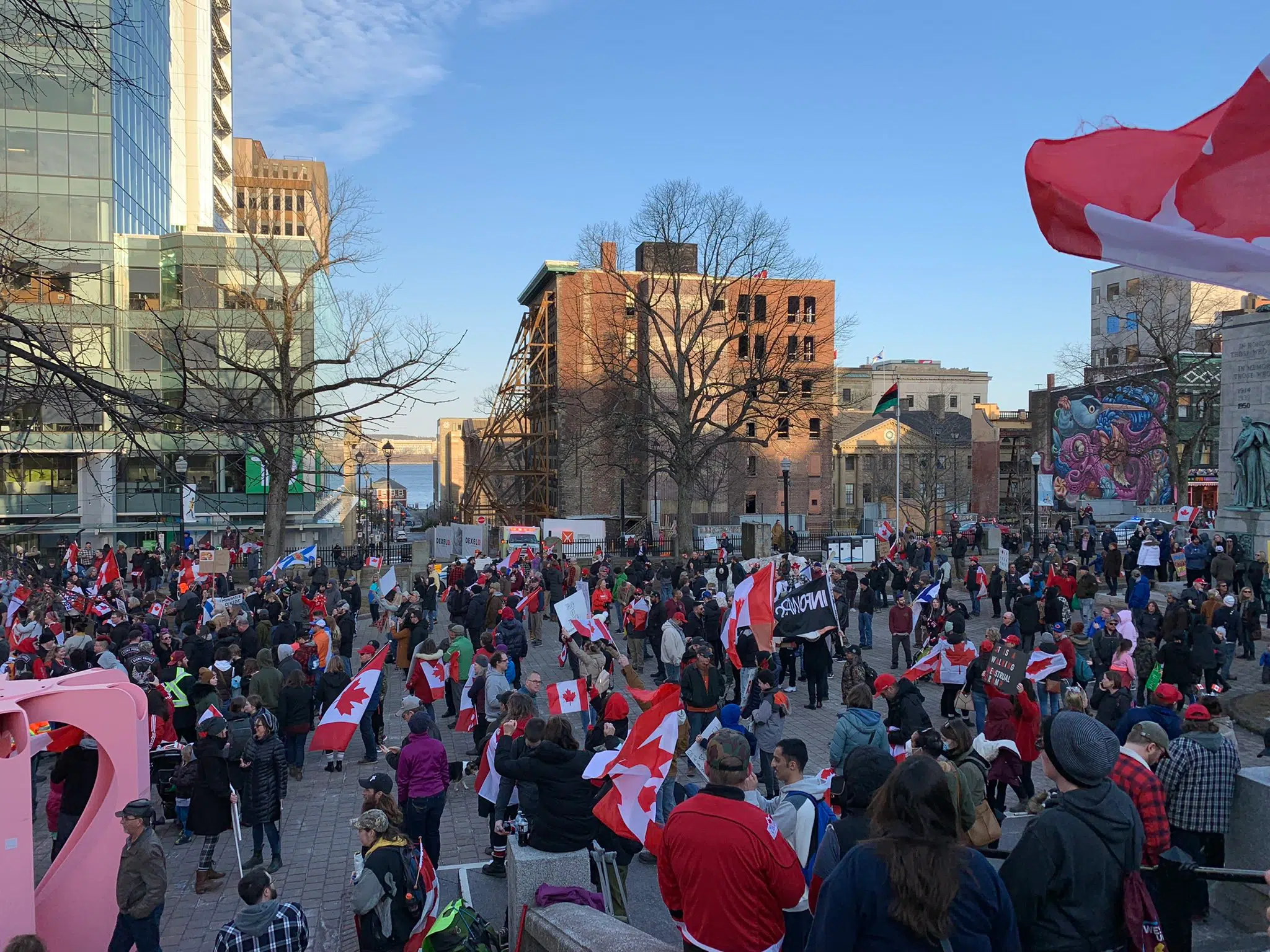 Convoy makes it way to Halifax from all corners of N.S.