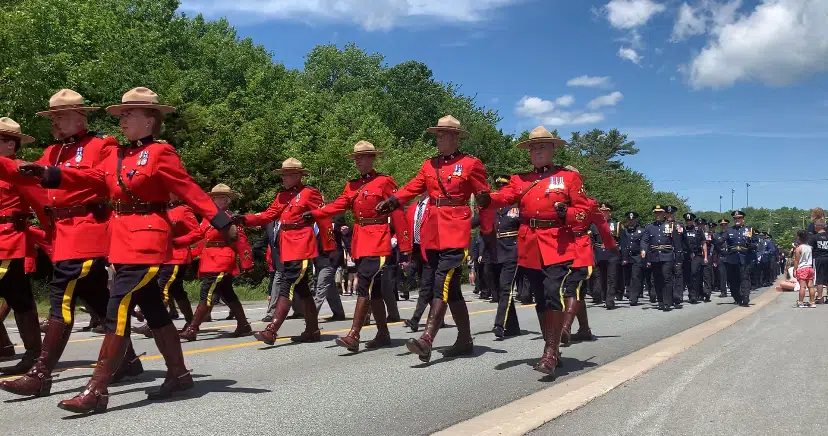 Hundreds gather to remember Mountie who died in mass shooting