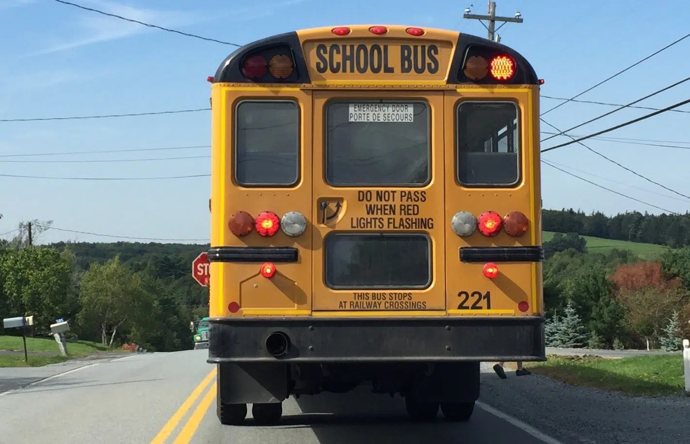 School Bus Red Light Violations Drop In September | CKBW