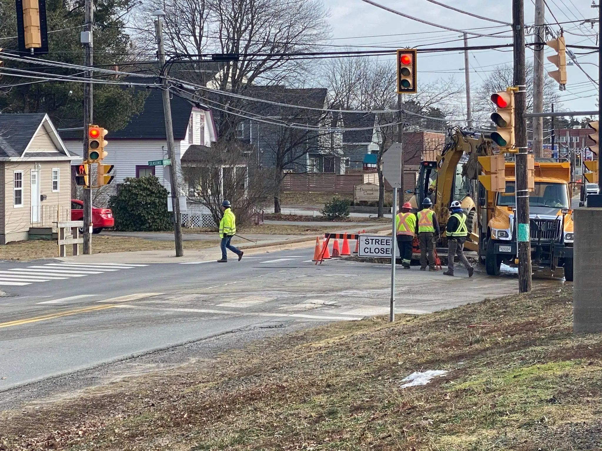 Water Main Break Causes For Road Closure