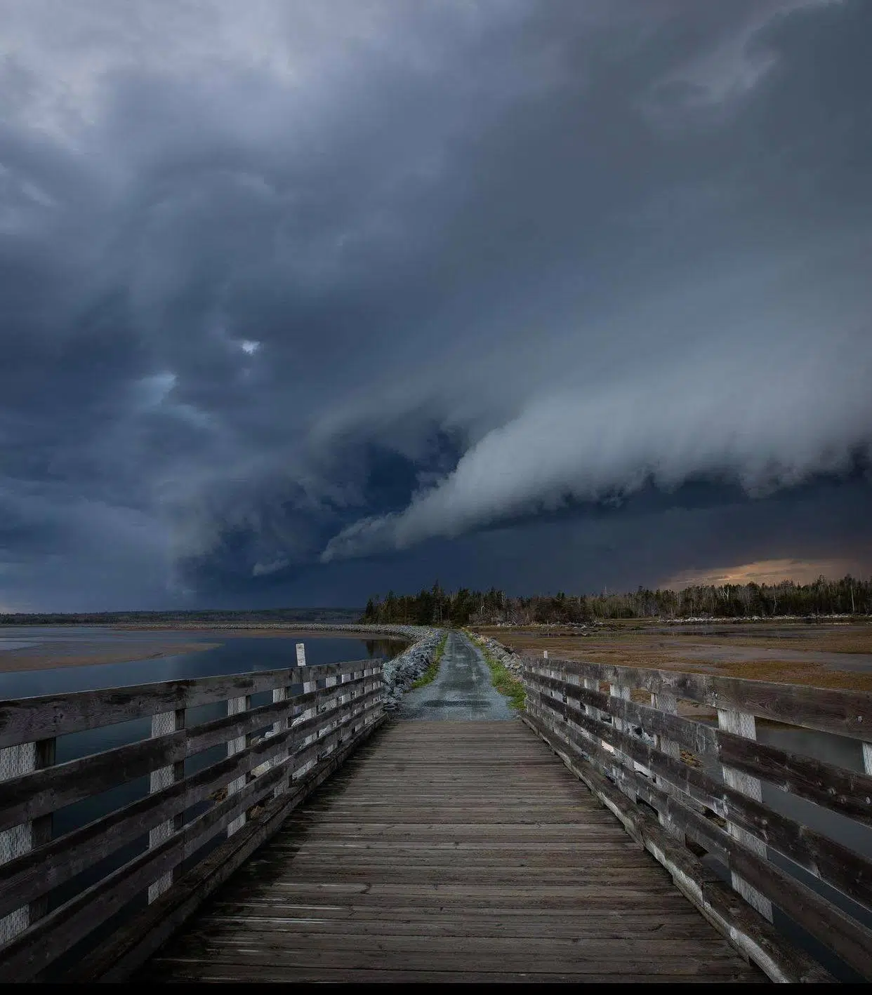 Storm Provides Picturesque Scenes Across NS