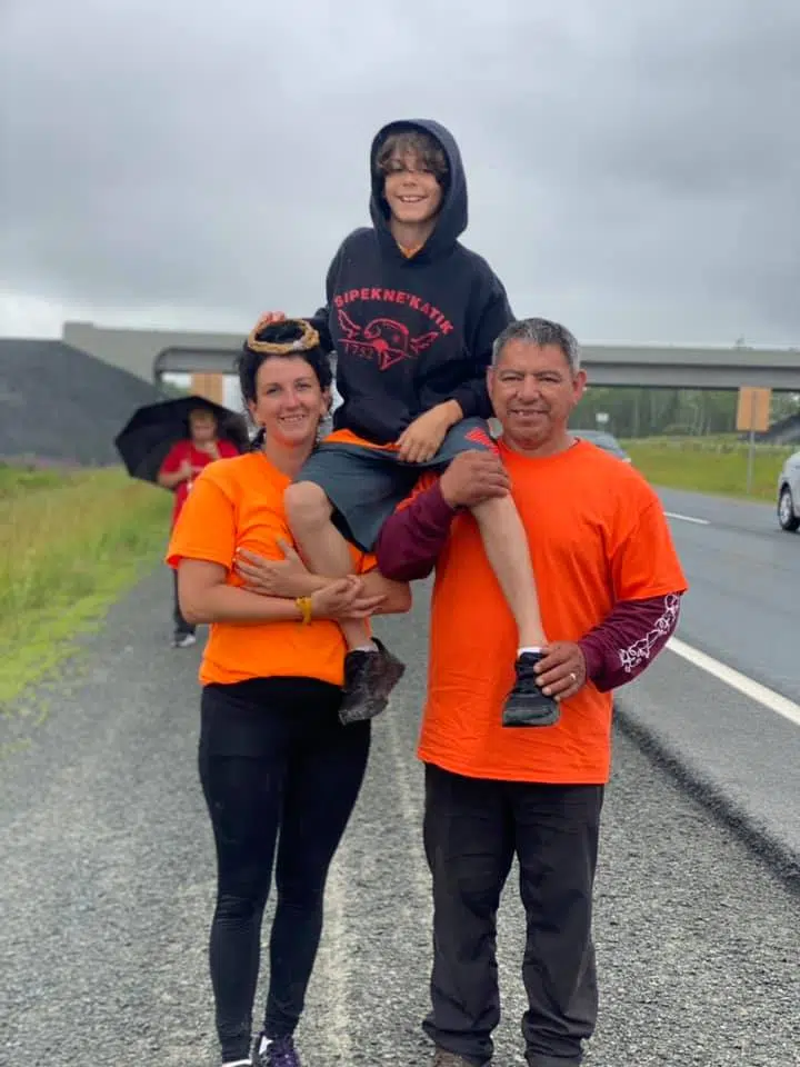 Indigenous boy walks 150 km to raise awareness on residential schools