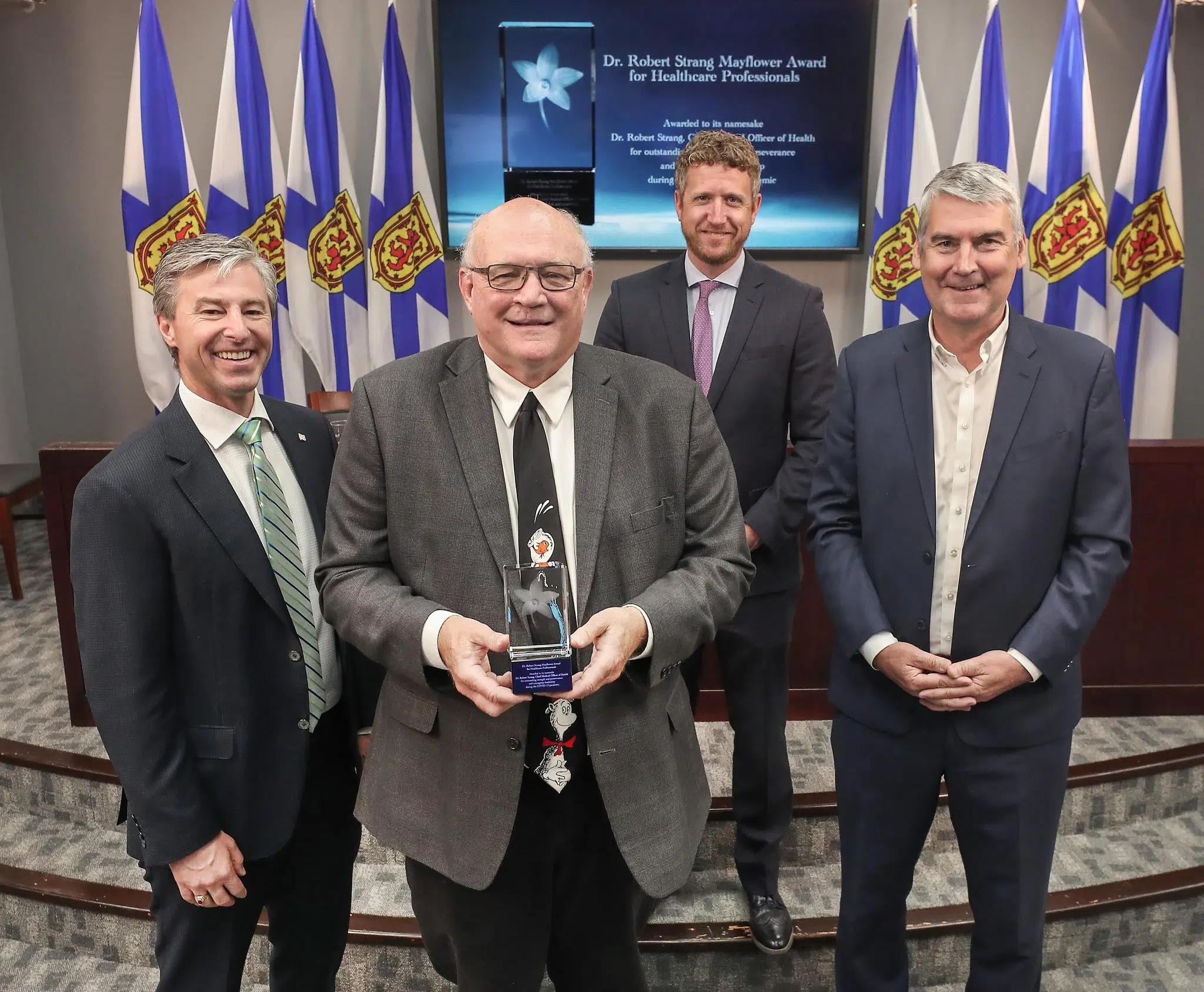 Nova Scotia’s top doctor receives new award named in his honour Y95.5