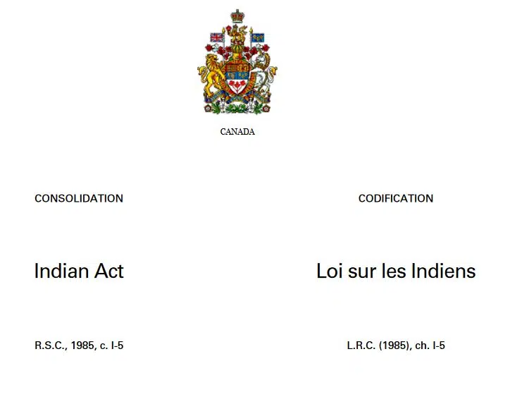 Changes Proposed To Indian Act CFOB 93.1 The Border