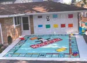 Minnesota woman creates life-sized Monopoly game board – Twin Cities