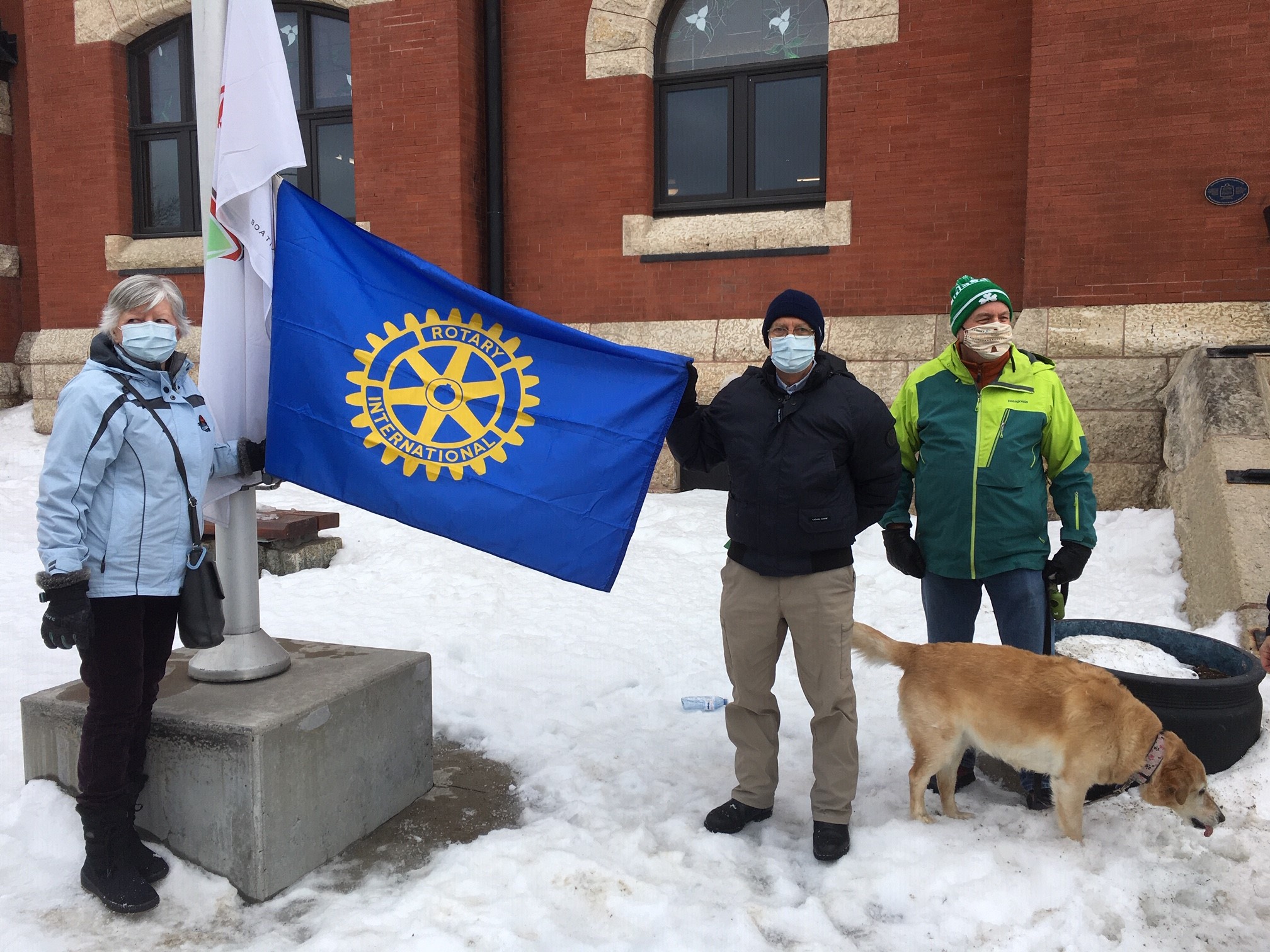 Flag Raising For Rotary Week - Vimarsana News