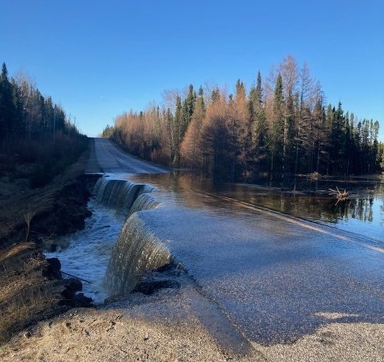 Highway 105 Washed Out Again - Vimarsana News