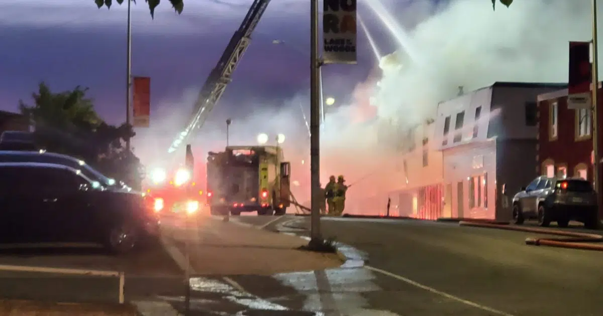 Early Morning Downtown Fire in Kenora | 89.5 The Lake