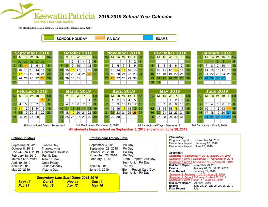 Ministry of Education Approves New School Year Calendar CKDR