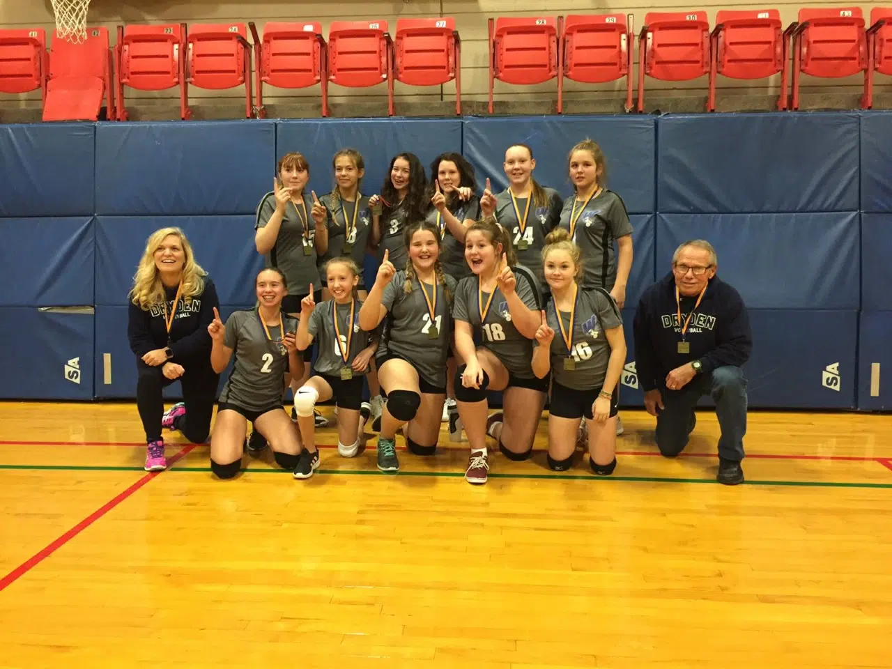 Gold For Dryden Whiskey Jacks CKDR