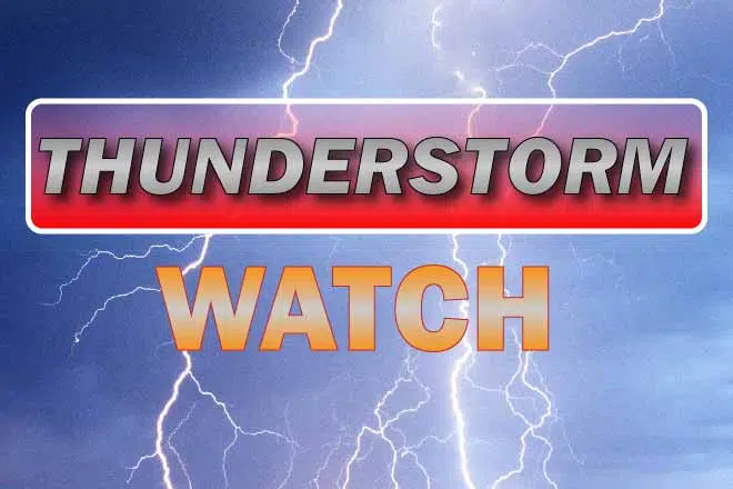Severe Thunderstorm Watch Issued Ckdr