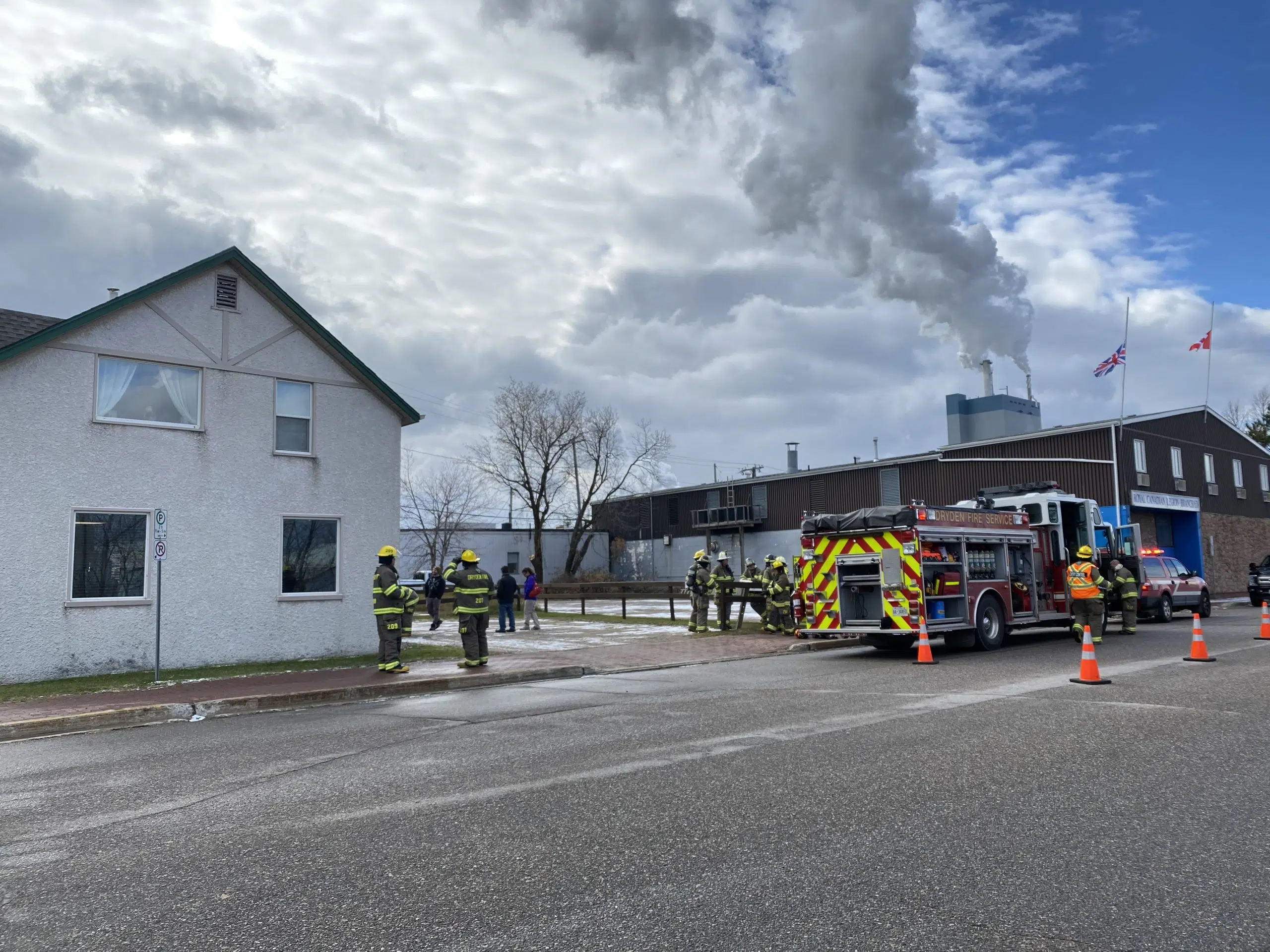 Dryden Fire Service Responds To Business Fire CKDR