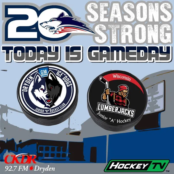 Big Weekend For Dryden GM Ice Dogs | CKDR