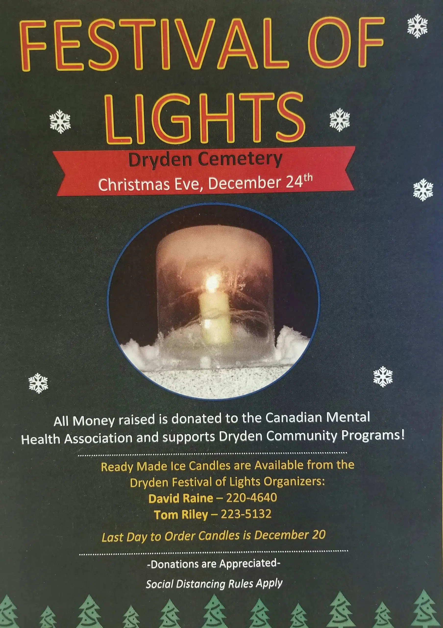 Festival Of Lights Tonight At Dryden Cemetery CKDR