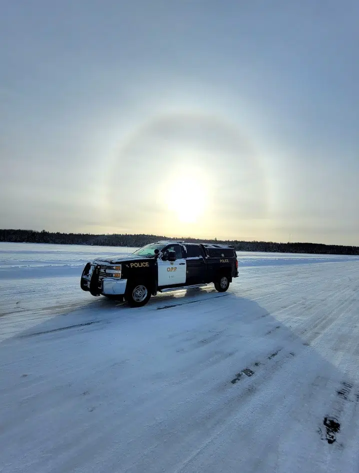 Lac Seul Ice Road CKDR