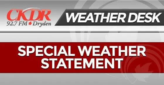 Special Weather Statement Issued | CKDR