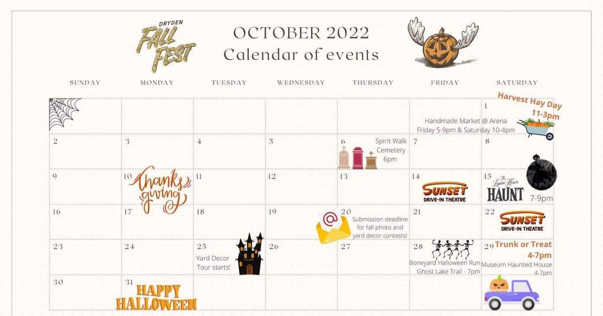 Dryden Fall Fest 2022 – Getting Ready For All Of The Fun! - Vimarsana News