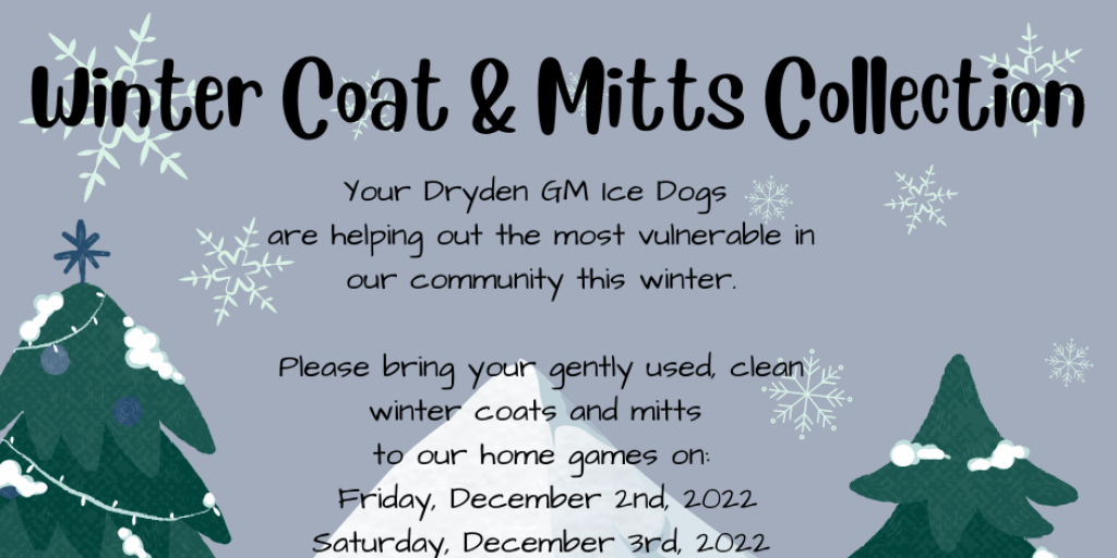 Ice Dogs Collecting Winter Items This Weekend - Vimarsana News