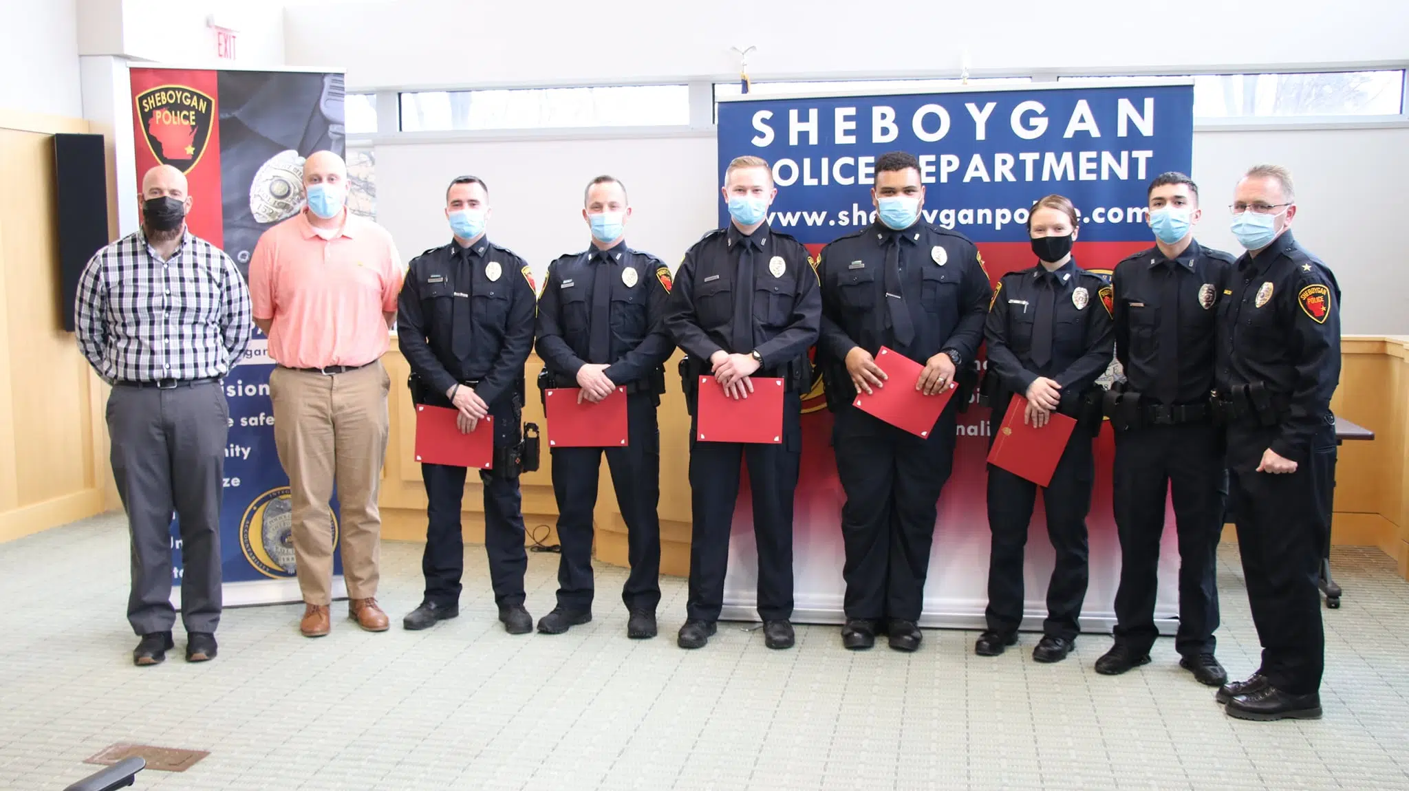 Sheboygan Police Department Eight New Employees Seehafer News