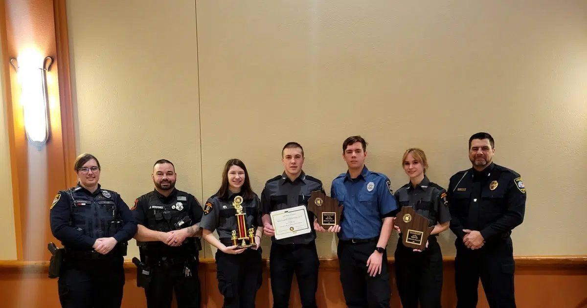 Two Rivers and Mishicot Police Cadets Compete at Statewide Competition