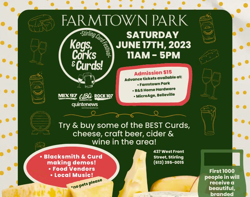 The MIX Morning Crew talk to Dale Hoard about Kegs, Corks and Curds