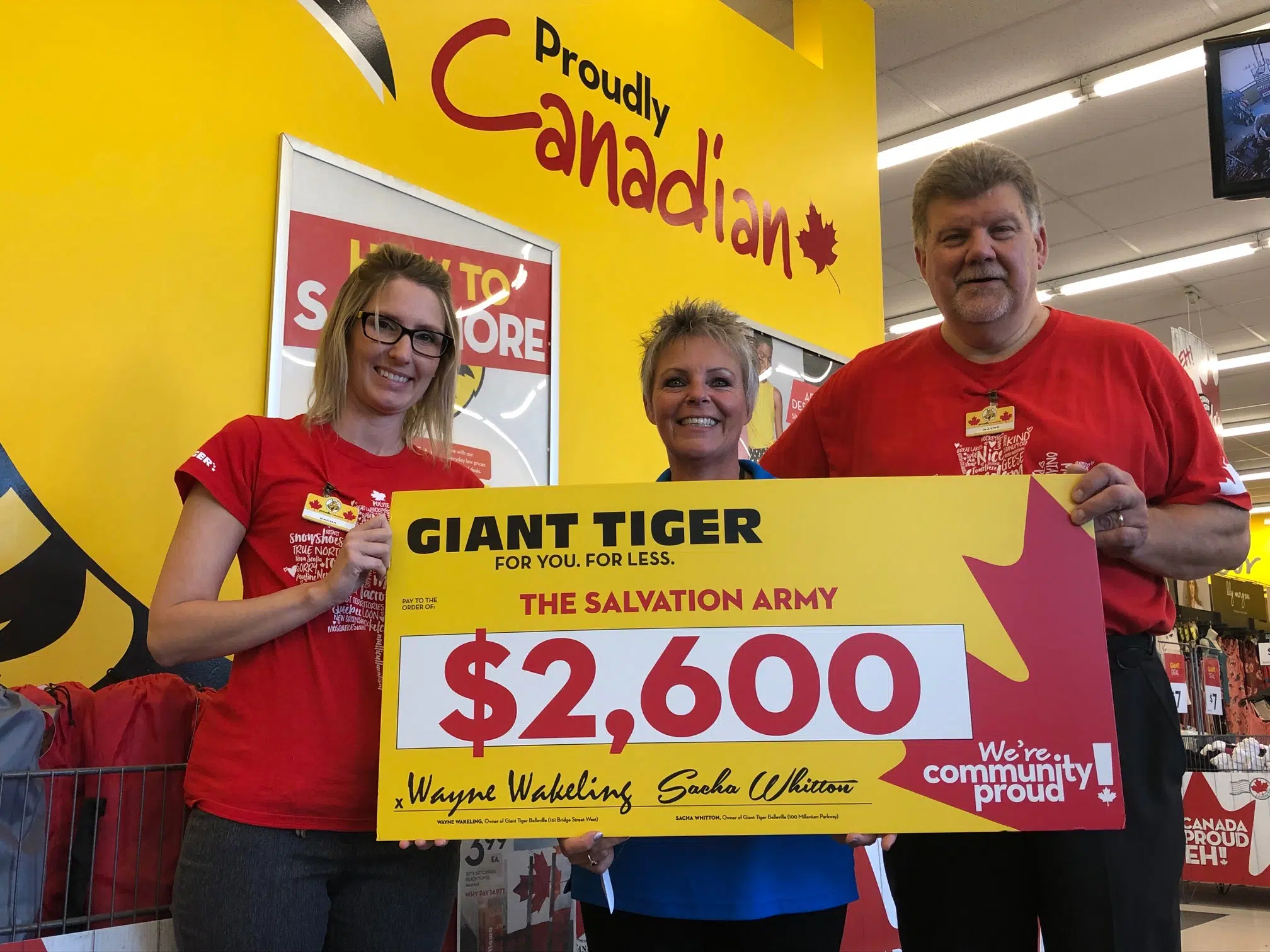 Giant Tiger helps send kids to camp Quinte News
