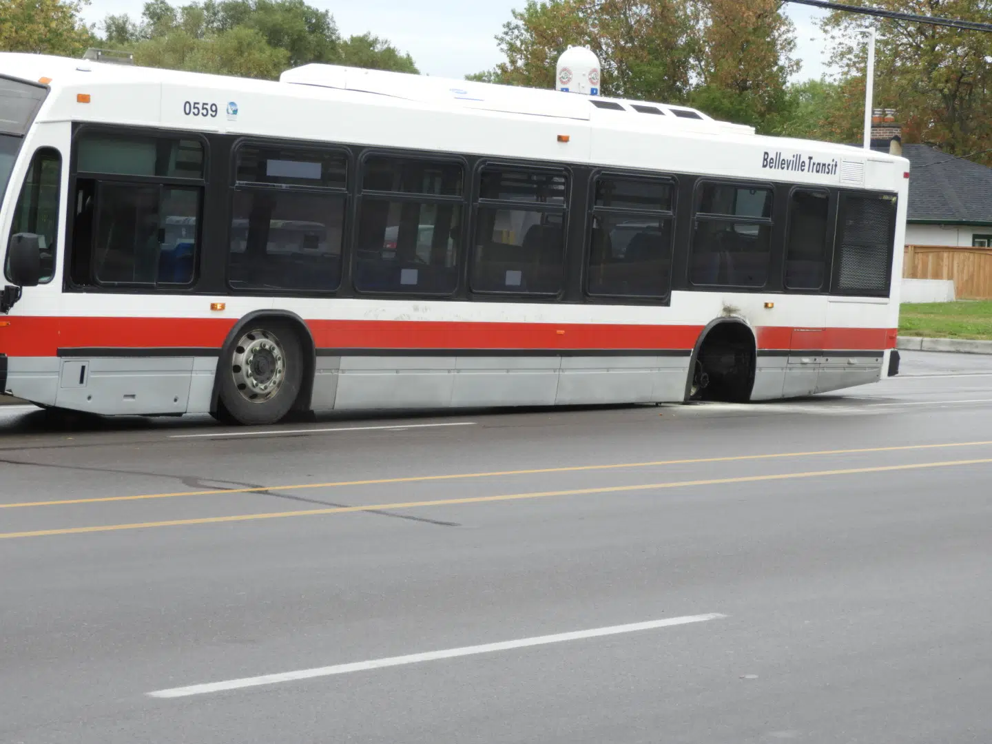 Wheel comes off city bus Quinte News